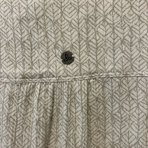 Prana White Textured Dress size medium - Picture 10 of 10